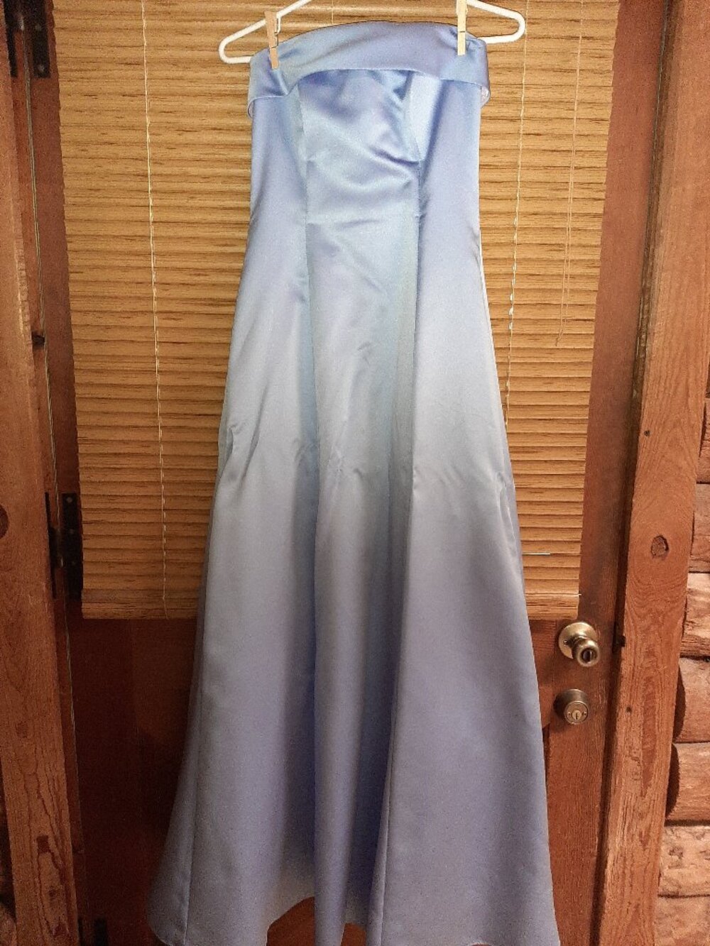 Roberta evening gown, strapless, size 5/6